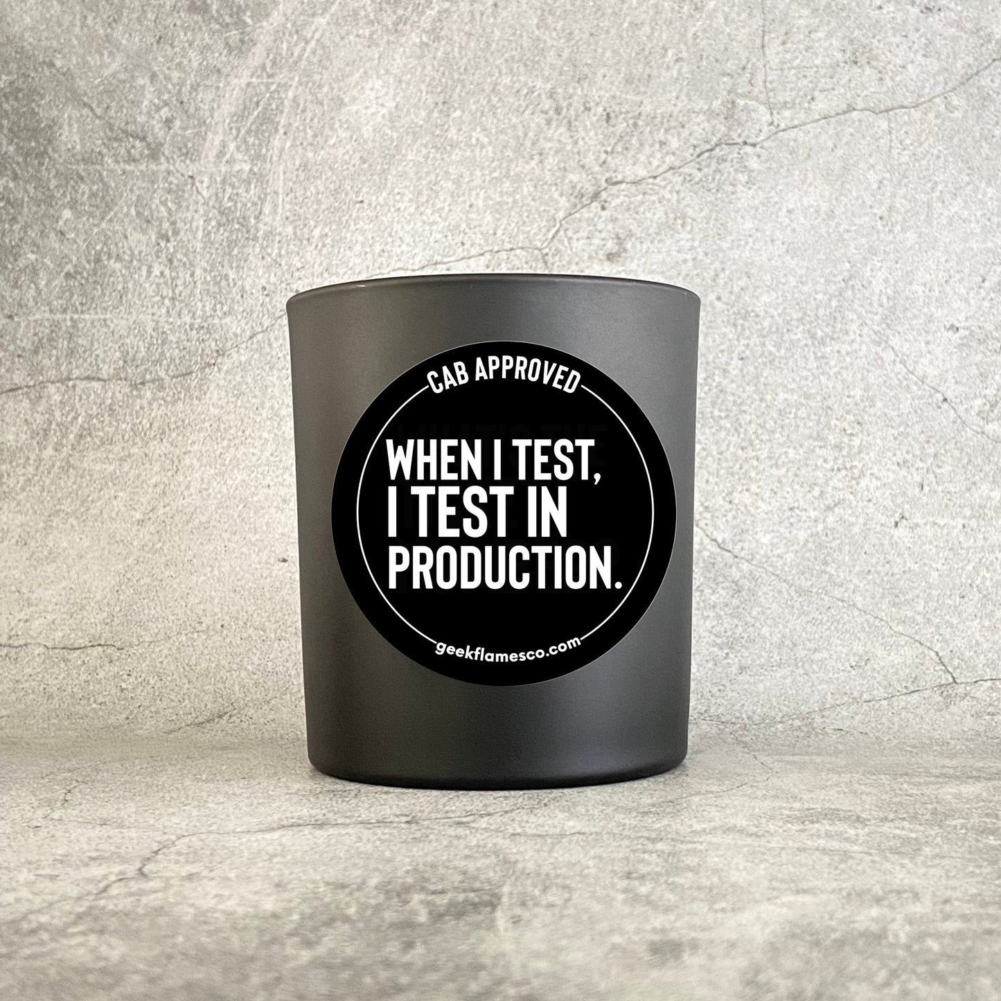 When I Test, I Test In Production